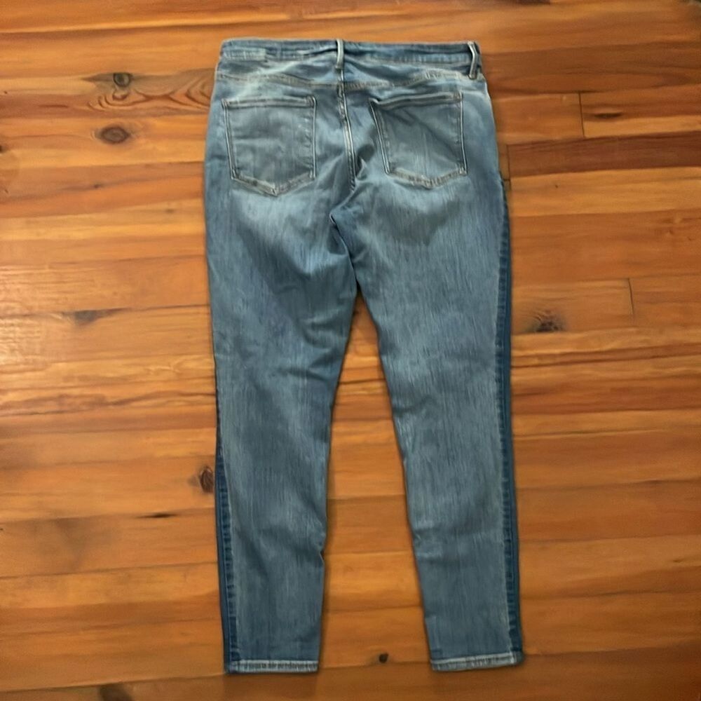 Old Navy Rockstar Skinny Denim Blue Jeans Womens Size 14 Casual - Picture 4 of 12